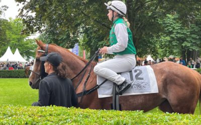 Guter dritter Platz von Burning Rose beim Frühjahrsmeeting